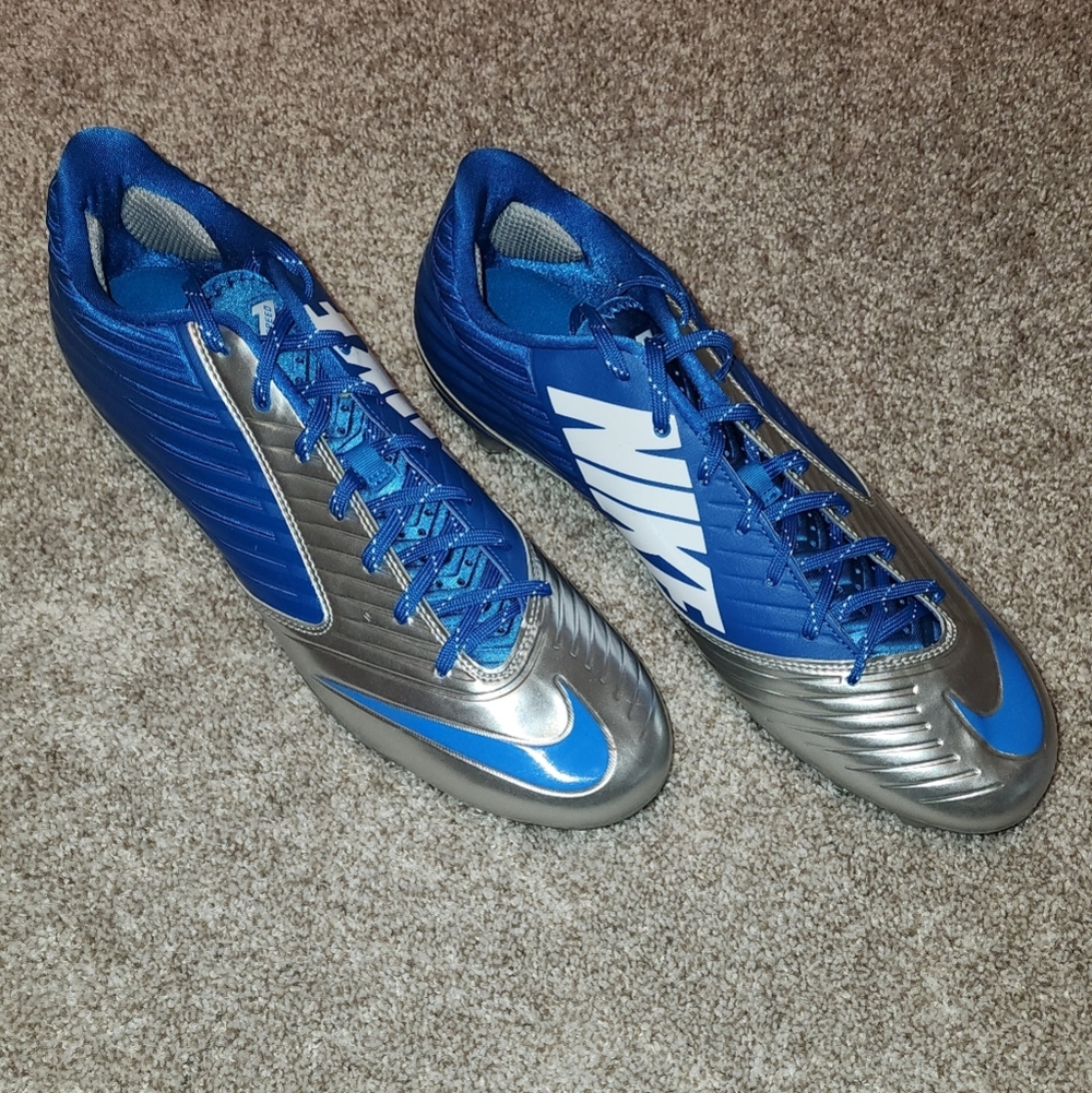 NWOT Nike Vapor Speed 3/4 TD football cleats in the Detroit Lions colorway